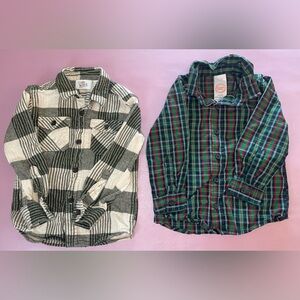 2T Boys Button up shirts set of 2, 24m